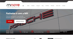 Desktop Screenshot of m9grafica.com.br